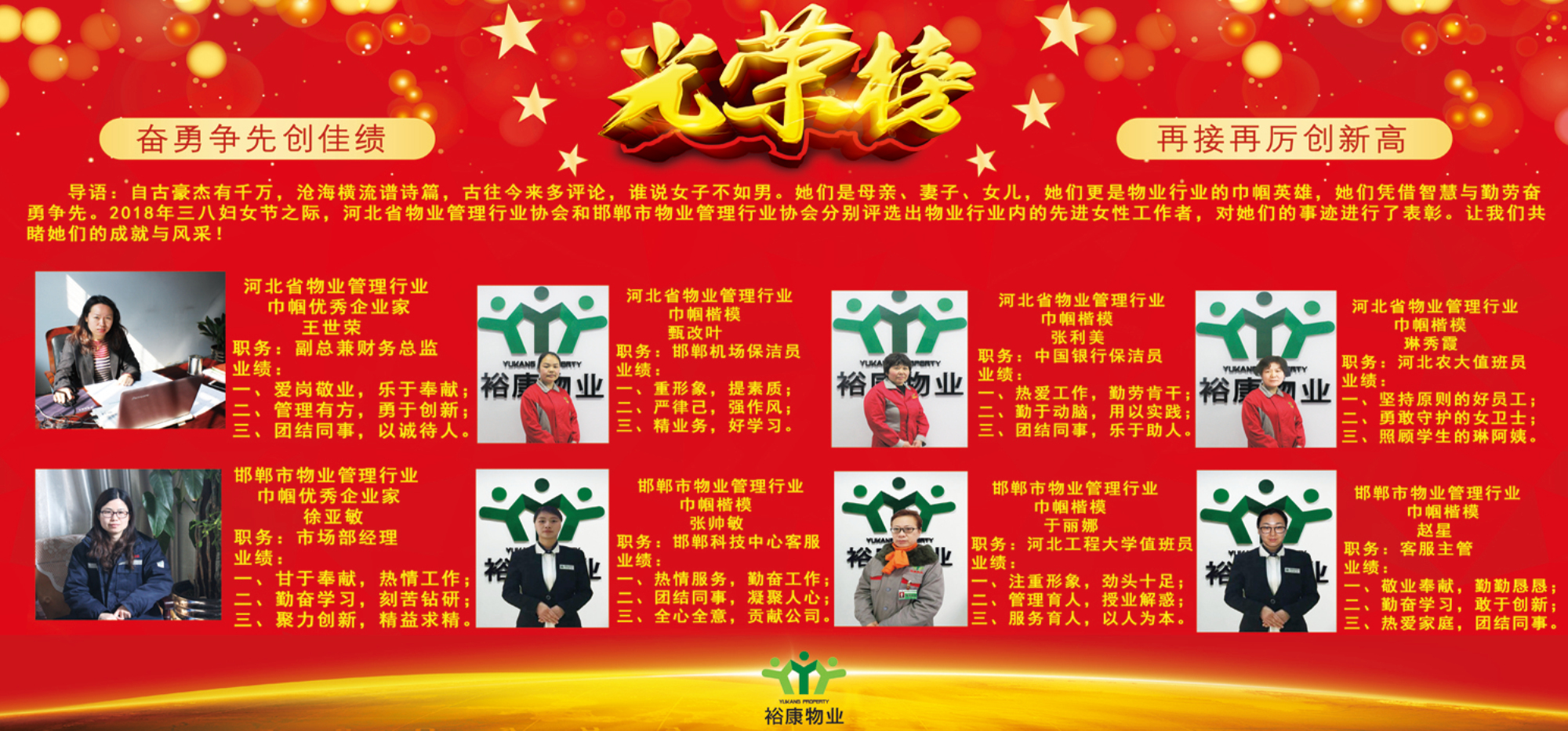 熱烈祝賀?？蹬瘾@選省/市巾幗楷模稱(chēng)號(hào)!